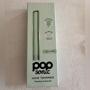 NIB Pop Sonic Smoothie Facial Hair Trimmer - Icy Mint